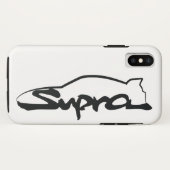 Supra Silhouette Case-Mate iPhone Case (Achterkant (horizontaal))