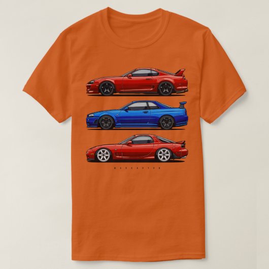 Supra Skyline RX7 T-shirt (Design voorkant)