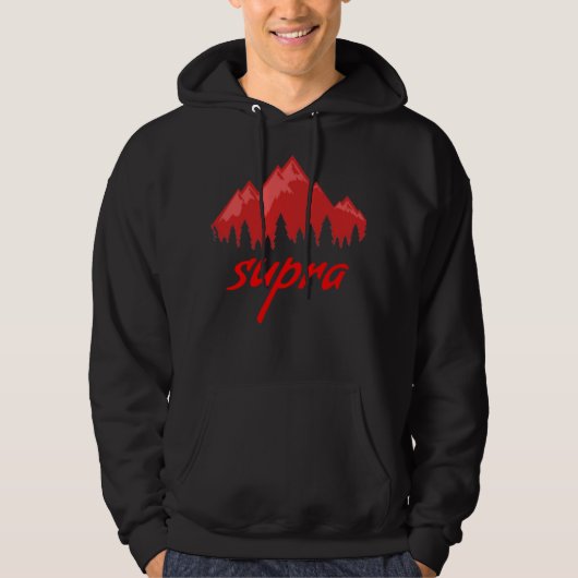 Supra trui met capuchon hoodie (Voorkant)