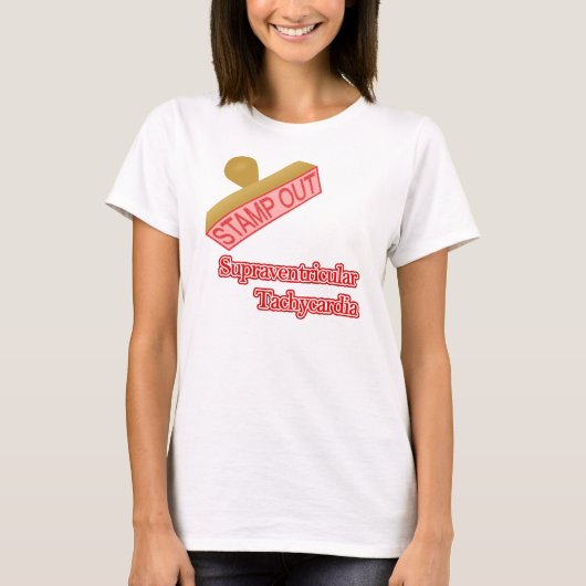 Supraventriculaire tachycardie t-shirt (Voorkant)