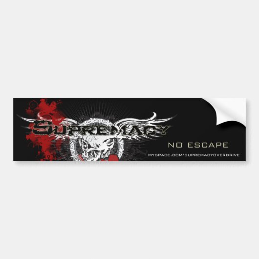 Supremacy Stickers GEEN ONTSNAPPING (Voorkant)
