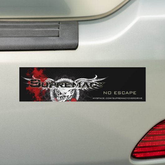 Supremaire stickers GEEN ESCAPE (Op auto)