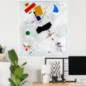 Suprematism (abstract art) ~ poster (Thuiskantoor)