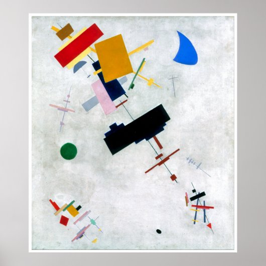 Suprematism (abstract art) ~ poster (Voorkant)