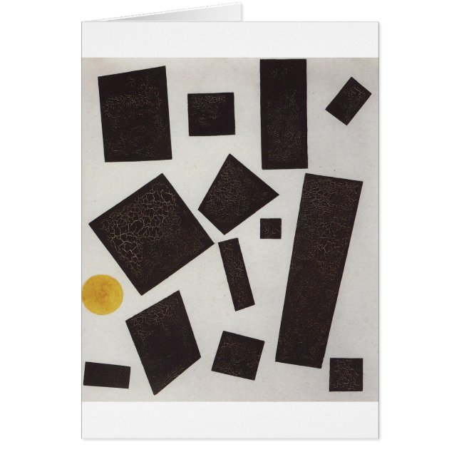 Suprematisme door Kazimir Malevich (Voorkant)