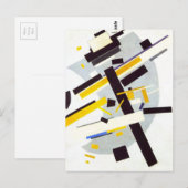 Suprematisme door Kazimir Malevich Briefkaart (Voorkant / Achterkant)