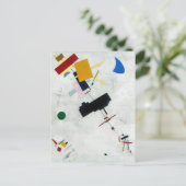 suprematisme Kazimir Malevich Briefkaart (Staand voorkant)