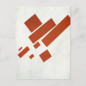 Suprematisme. Twee DIMM-zelfportret Briefkaart (Voorkant)