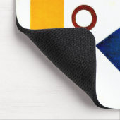 Suprematisme. Zelf portret in Twee Afmetingen Muismat (Hoek)