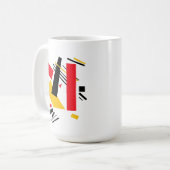 Suprematist Coffee-Mok Koffiemok (Voorkant links)