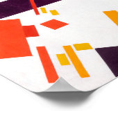 Suprematist Compositie | Kazimir Malevich | Poster (Hoek)