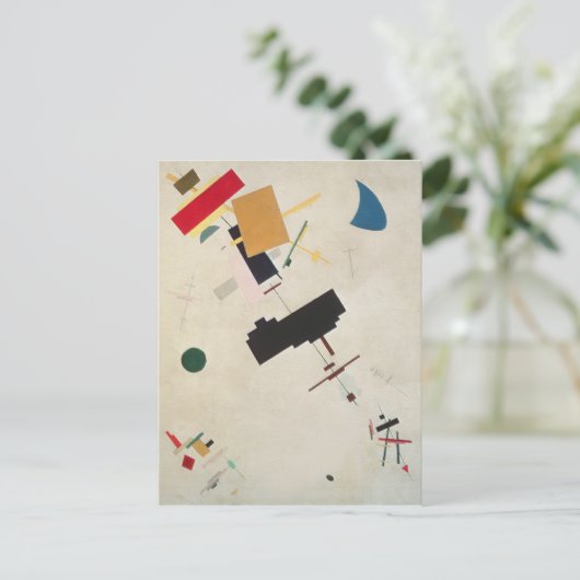 Suprematist Compositie nr. 56, 1936 Briefkaart (Staand voorkant)