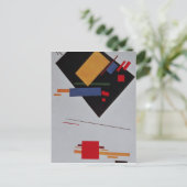 Suprematist Composition, 1915 Briefkaart (Staand voorkant)