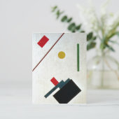 Suprematist Composition, 1915 Briefkaart (Staand voorkant)
