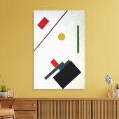 Suprematist Composition, 1915 Canvas Afdruk (Insitu (Woonkamer))
