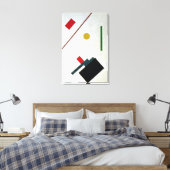 Suprematist Composition, 1915 Canvas Afdruk (Insitu (Slaapkamer))