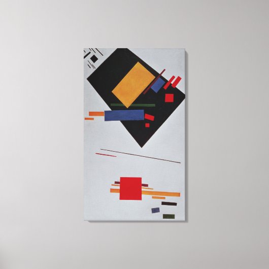 Suprematist Composition, 1915 Canvas Afdruk (Voorkant)