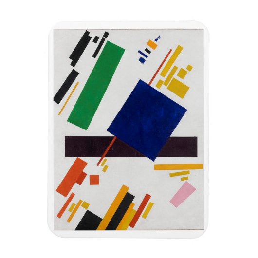 Suprematist Composition, 1915 Kazimir Malevich Art Magneet (Verticaal)