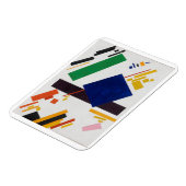 Suprematist Composition, 1915 Kazimir Malevich Art Magneet (Linkerzijde)