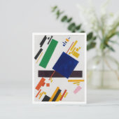 Suprematist Composition, 1915, Kazimir Malevich Briefkaart (Staand voorkant)