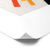 Suprematist Composition by Kazimir Malevich Poster (Hoek)