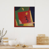Suprematist Raphael Canossa Poster (Keuken)