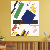 Suprematist Samenstelling door Kazimir Malevich 19 Canvas Afdruk (Insitu (Woonkamer))