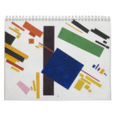 Suprematist Samenstelling door Kazimir Malevich 19 Kalender (Hoes)