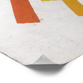 Suprematist Samenstelling door Kazimir Malevich 19 Poster (Hoek)