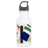 Suprematist Samenstelling door Kazimir Malevich 19 Waterfles (Voorkant)