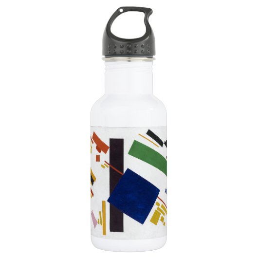 Suprematist Samenstelling door Kazimir Malevich 19 Waterfles (Voorkant)
