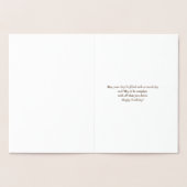 Supreme Adinkra Verjaardagskaart Folie Kaarten (Binnen)