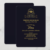 Supreme Afstuderen Invitation Kaart (Voorkant / Achterkant)