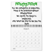 SUPREME ASSAILANT CALENDAR KALENDER (Mar 2026)