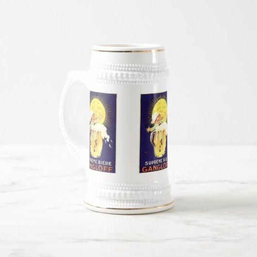 Supreme Biere Gangloff  Liquor Label Bierpul (Voorkant links)