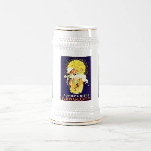 Supreme Biere Gangloff  Liquor Label Bierpul (Center)