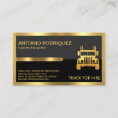 Supreme Gold Tab Lijst Grey Black Layers Visitekaartje (Voorkant)