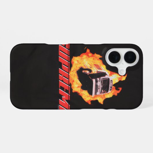 supreme  iPhone 16 hoesje (Achterkant horizontaal)