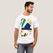 supreme kleur t-shirt (Voorkant volledig)