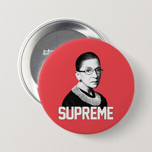 SUPREME RBG RONDE BUTTON 7,6 CM (Voorkant /achterkant)