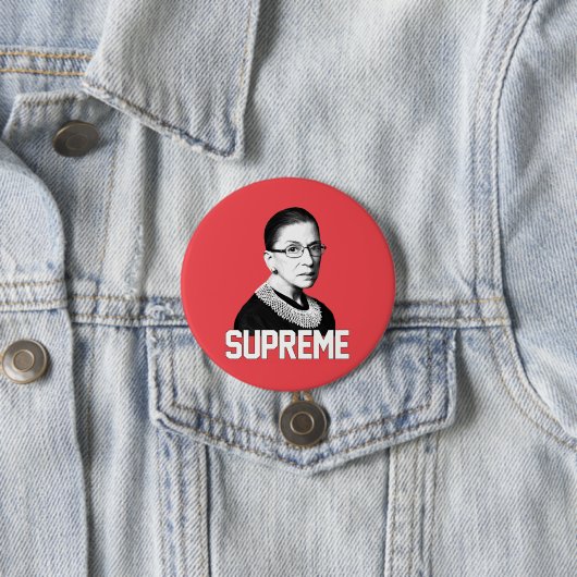 SUPREME RBG RONDE BUTTON 7,6 CM (In situ)