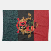 Supreme Royalty Nobility Crest Towel (Pan-Tri) Theedoek (Horizontaal)