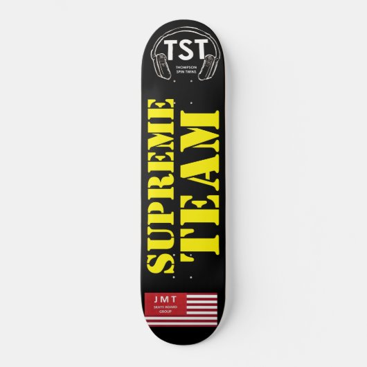 SUPREME TEAM Skateboard (Voorkant)