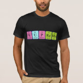 Supremo periodiek table name shirt (Voorkant)