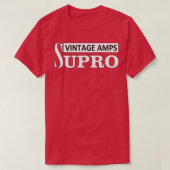 Supro  amp t-shirt (Design voorkant)