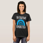 Suprt Diabetes Awareness Month For Diabetes Women  T-shirt (Voorkant volledig)