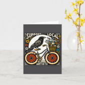 Suprt Local Artists Kaart (Gele Bloem)