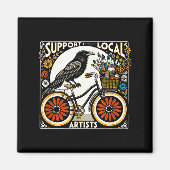 Suprt Local Artists Magneet (Voorkant)