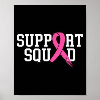 Suprt Squad Borstkanker Bewustzijns Maand nk Poster