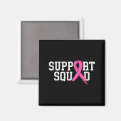 Suprt Squad Borstkanker Bewustzijnsmaand nk Magneet (Voorkant / Achterkant)